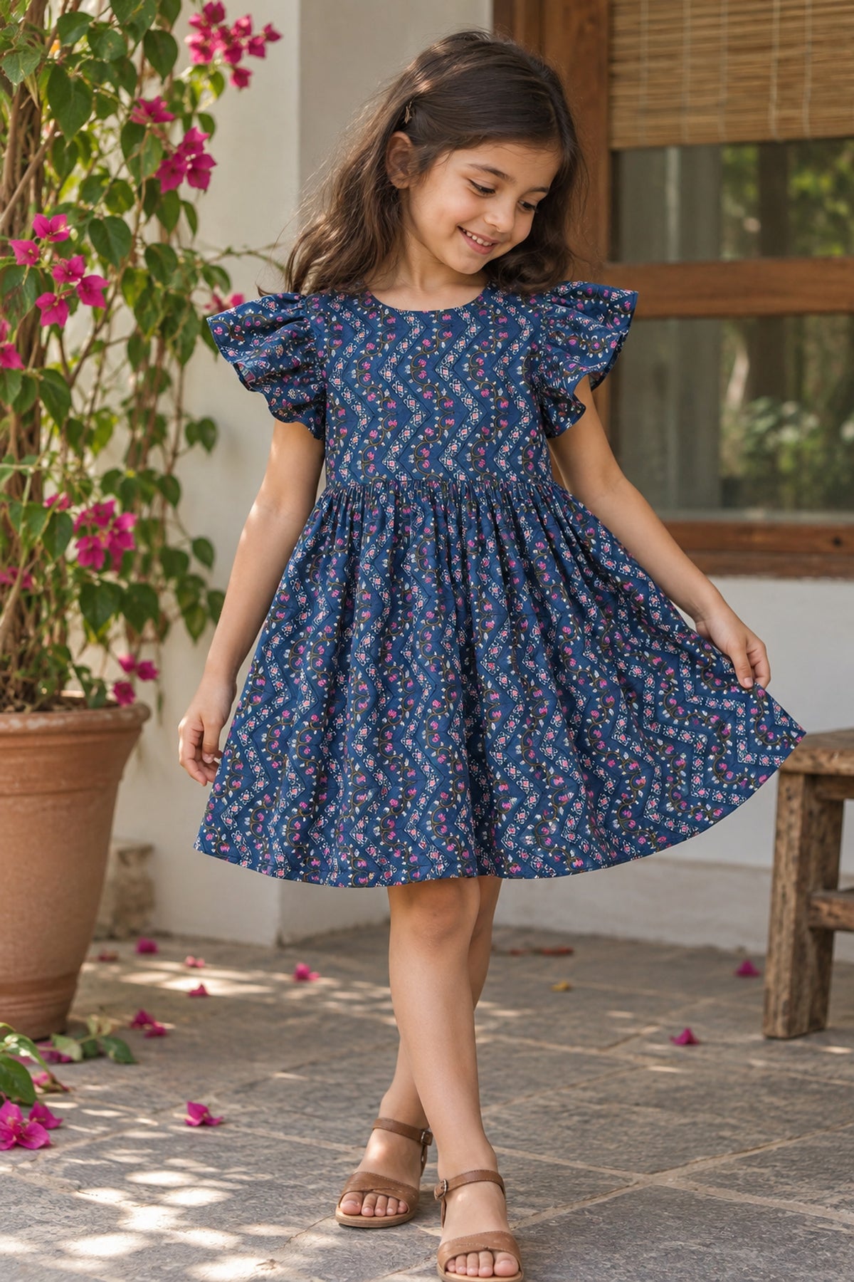 INDIGO GUL DRESS